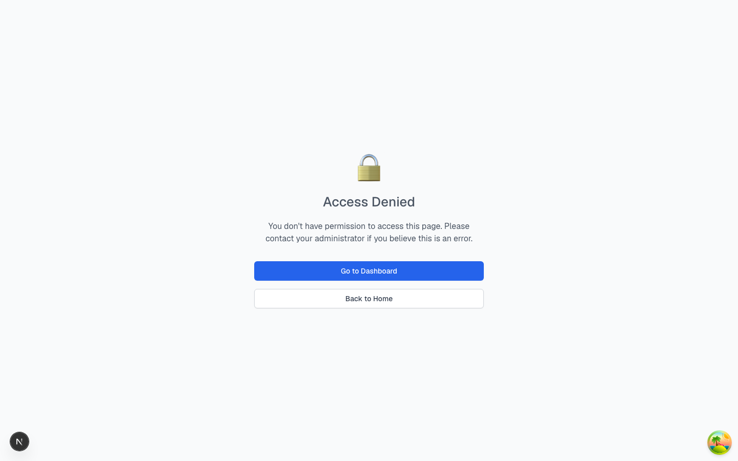 The contact support page